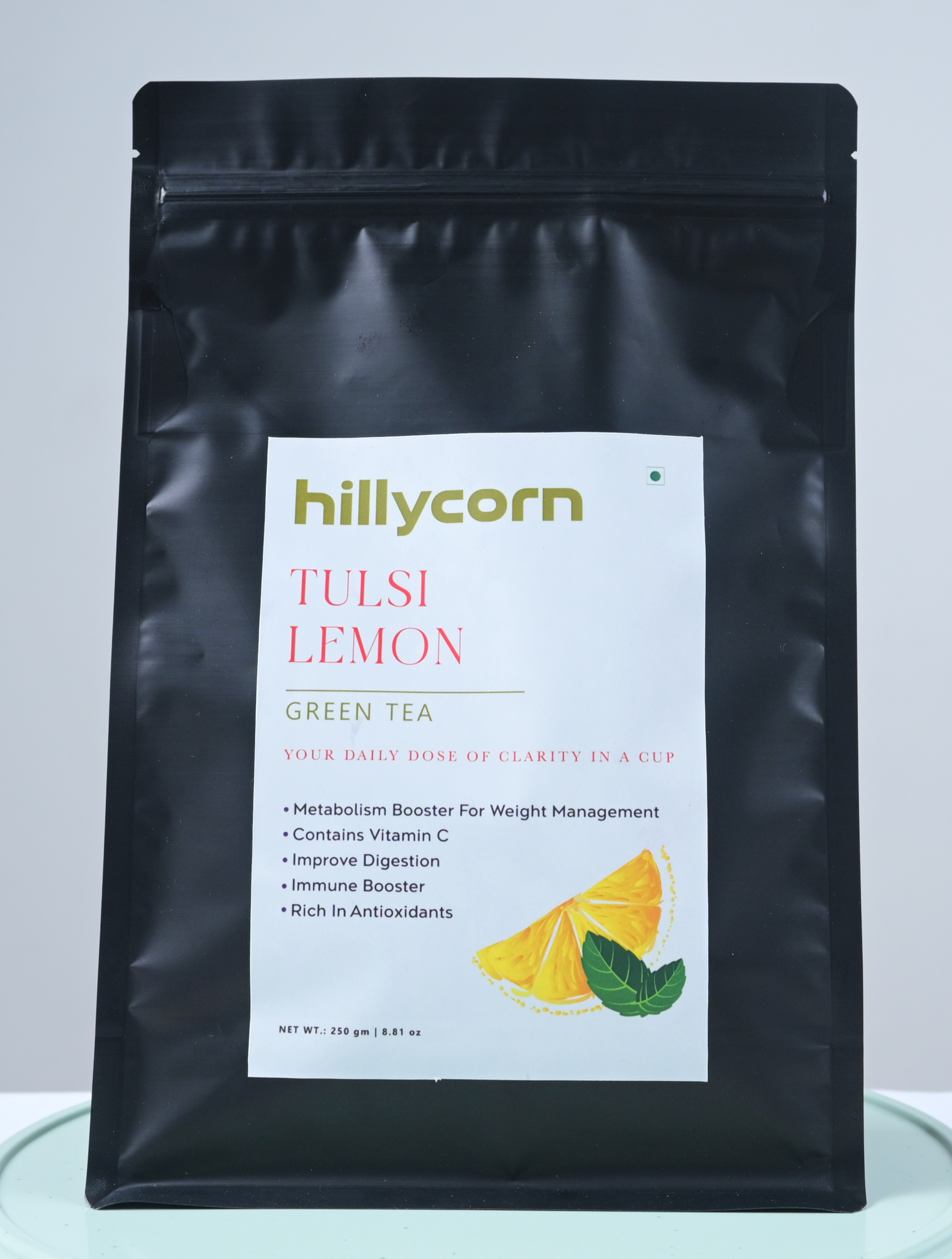 Tulsi Lemon Green Tea | Darjeeling Loose Leaf