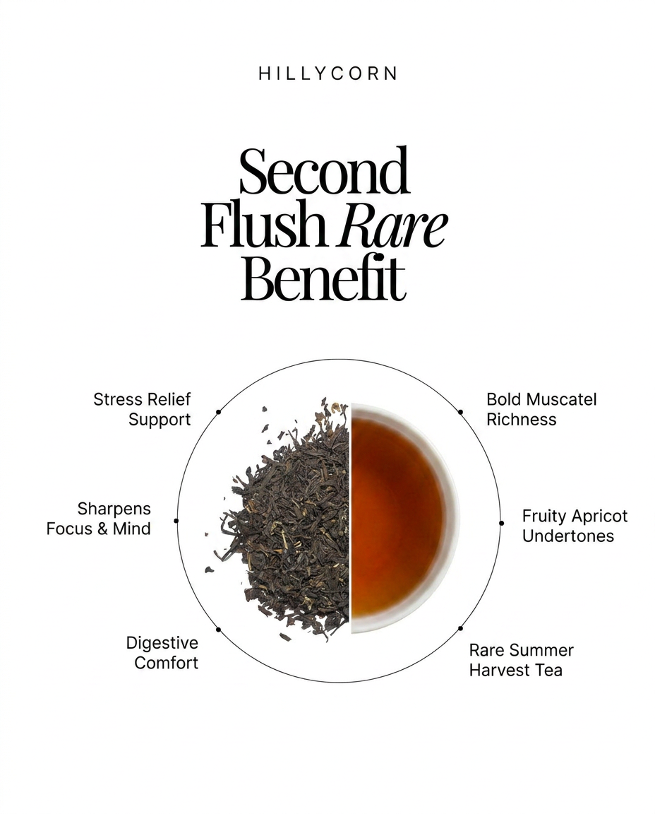 Second Flush Rare | Darjeeling Loose Leaf Black Tea