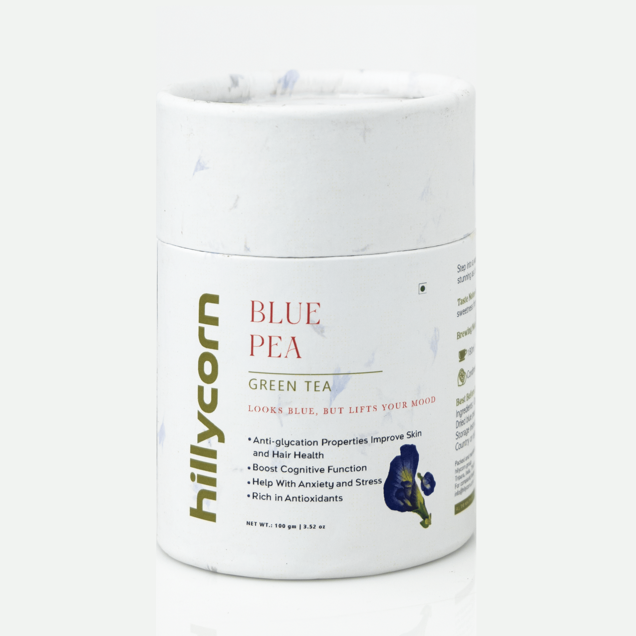 Blue Pea Green Tea | Darjeeling Loose Leaf