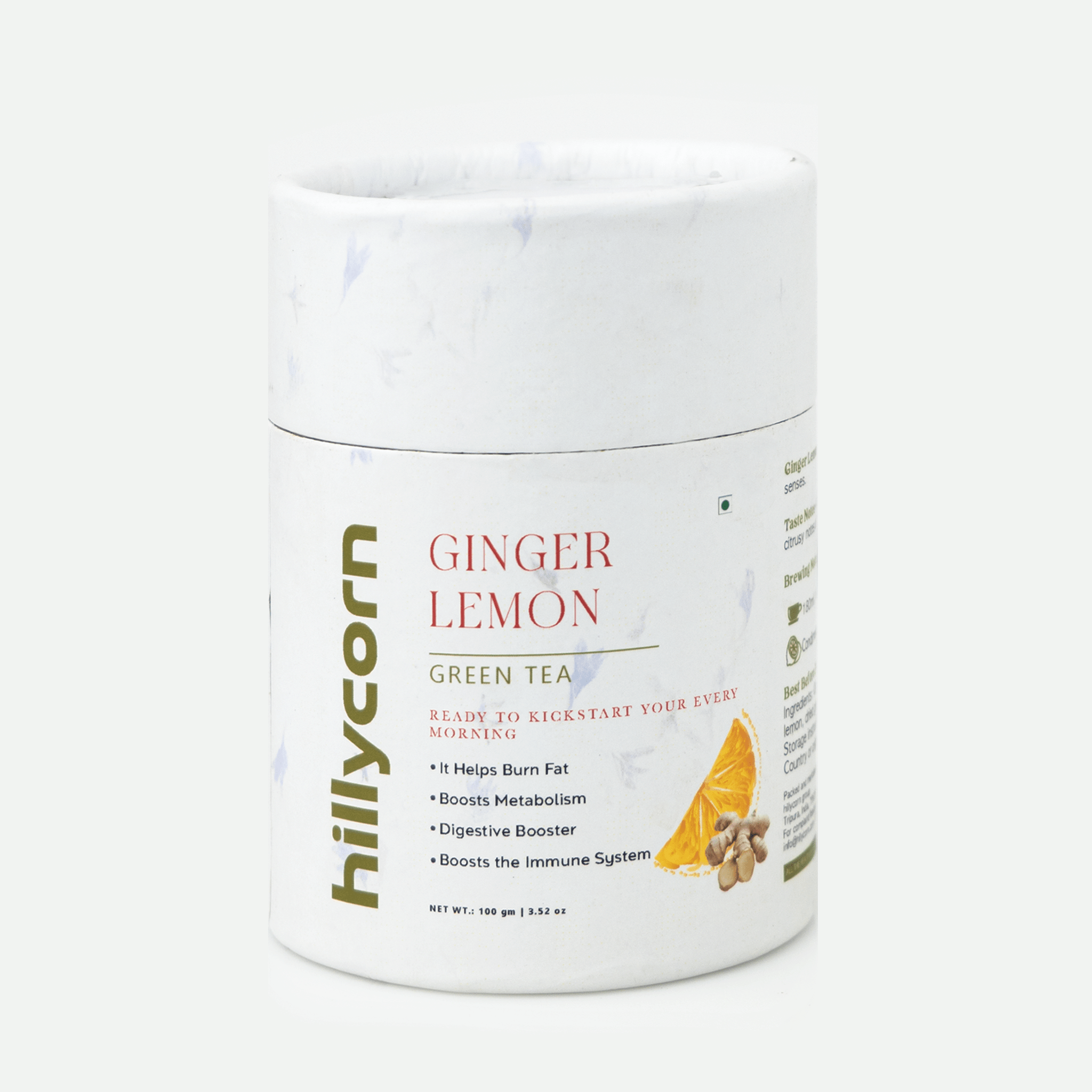 Ginger Lemon Green Tea | Darjeeling Loose Leaf