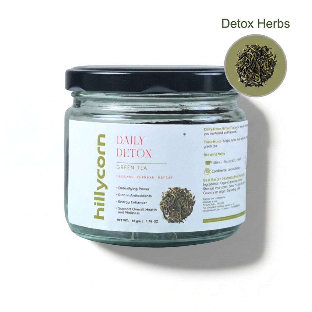 Daily Detox Green Tea | Darjeeling Loose Leaf