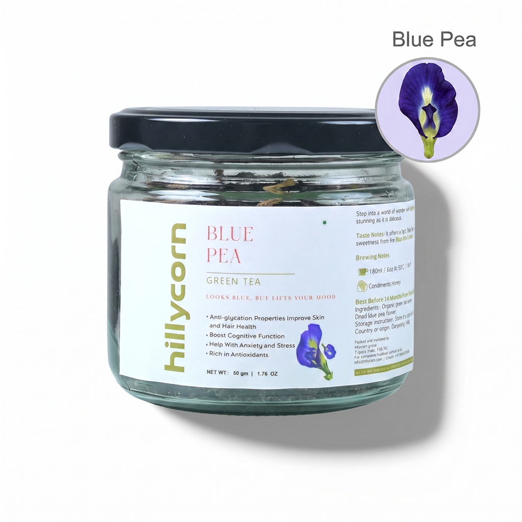 Blue Pea Green Tea | Darjeeling Loose Leaf
